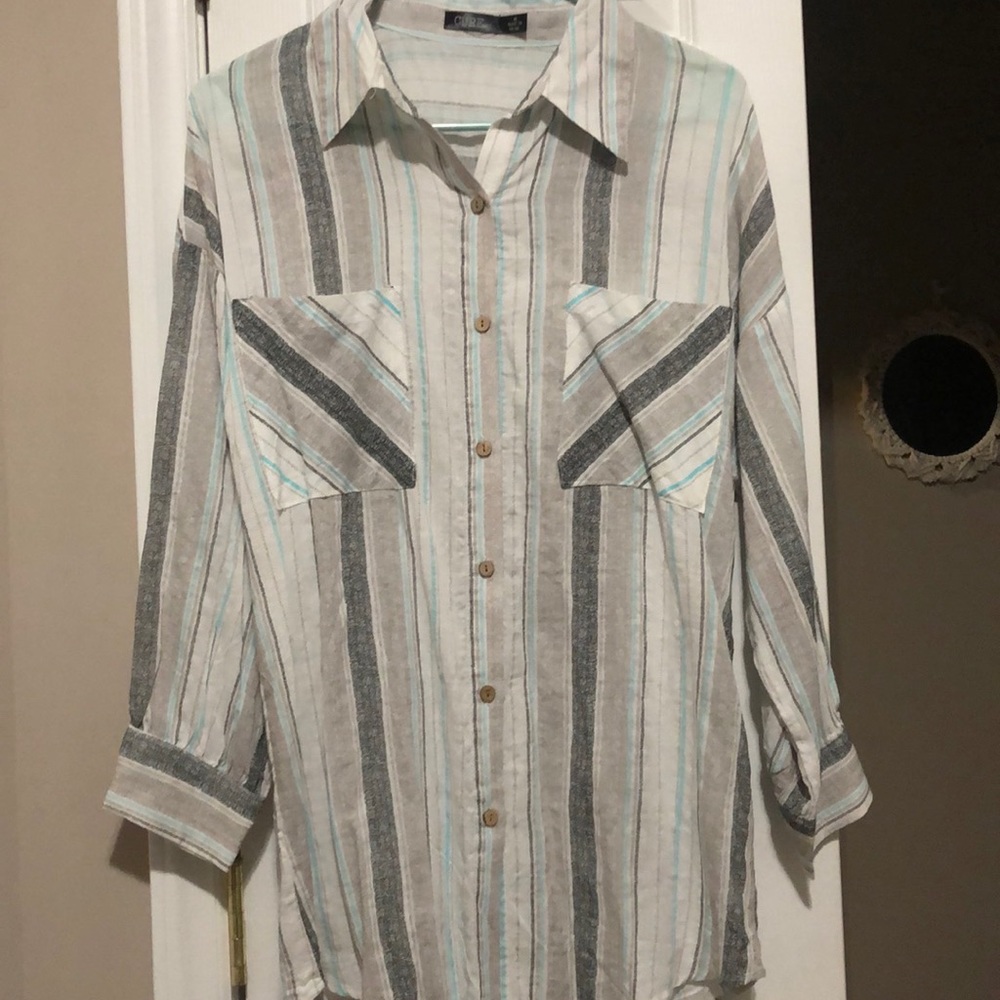 Button up top